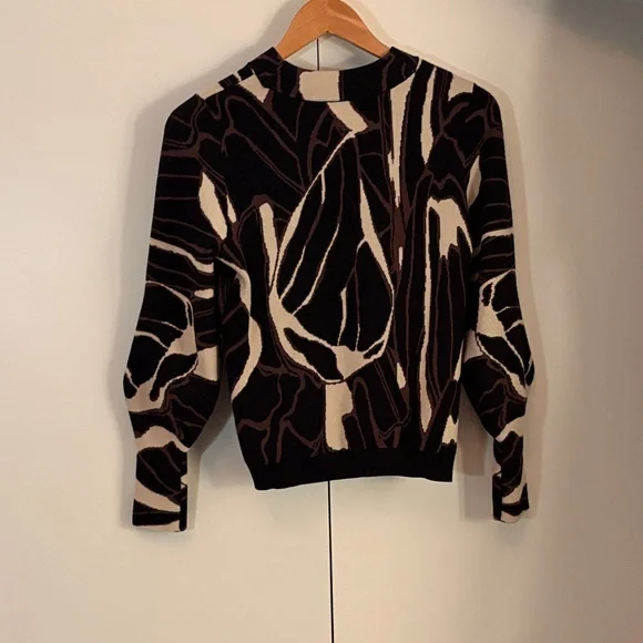 Ted Baker London Mariela Abstract Knitted Jumper - Picture 5 of 9